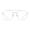 Raphael Optical / Silver Metal & Blue-Light Lens